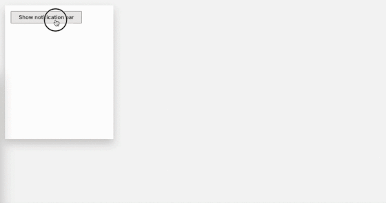 notification bar events gif